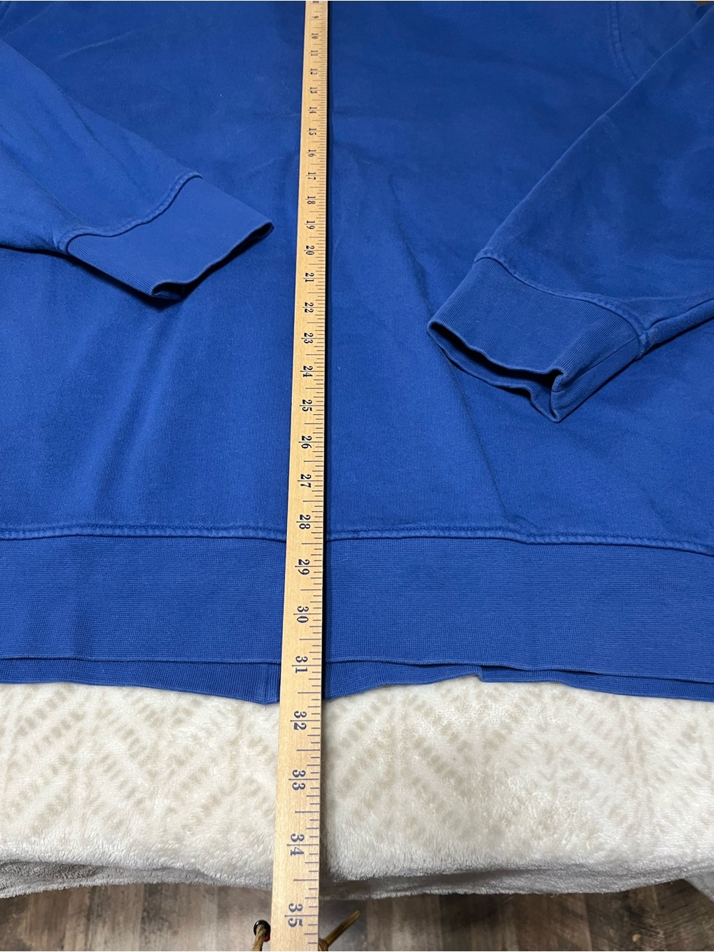 Lacoste Men’s Blue Full-Zip Hooded Sweatshirt 4XLB - Picture 5 of 6